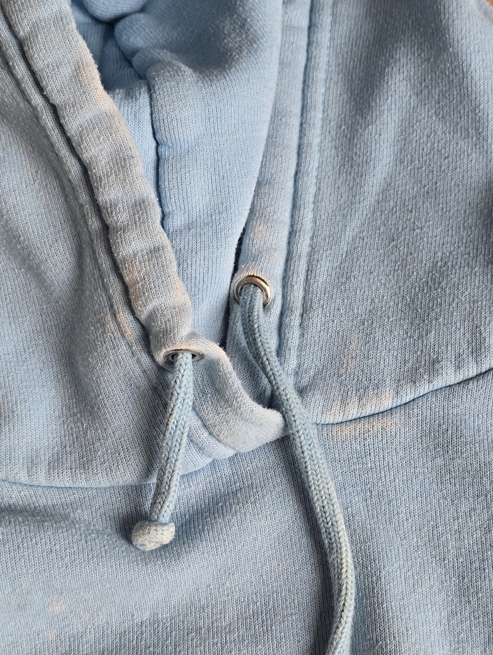 Aviator Nation Sky Blue Hoodie And Sweatpants Smiley Sleeve Graphics - Picture 7 of 10
